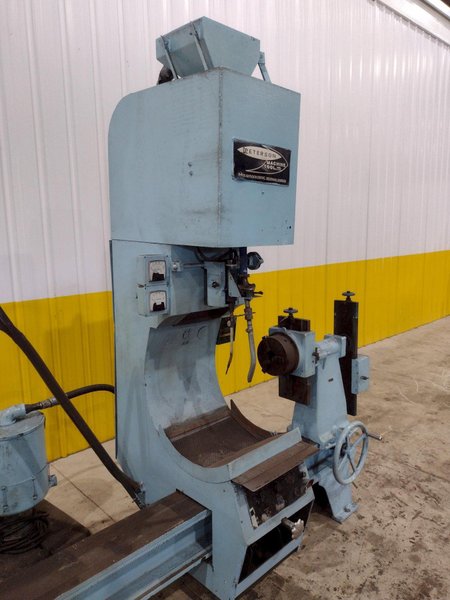 24" X 60" PETERSON MODEL 996 CRANKWELD SHAFT WELDING LATHE: STOCK #21244