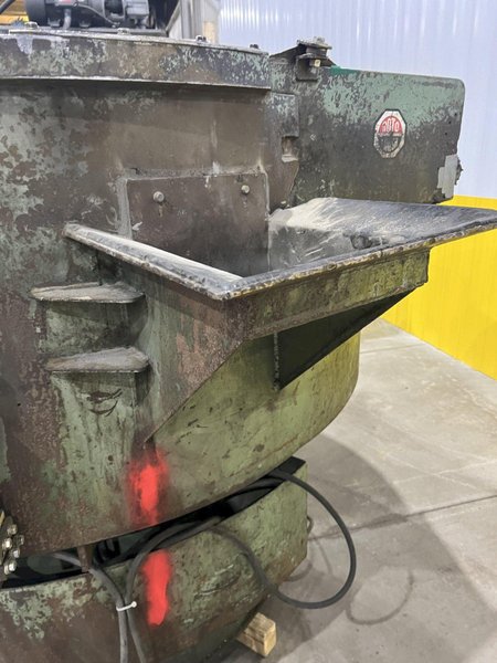 20 FT X 72" ROTOFINISH SPIRATRON MODEL ST-20-MSAX ROTARY BOWL VIBRATORY PARTS DEBURRING FINISHER: STOCK #20083
