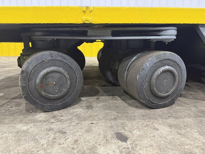 200,000 LBS x 144" x 78" HEAVY DUTY ROLLING TRANSFER CART: YOBRO #24113