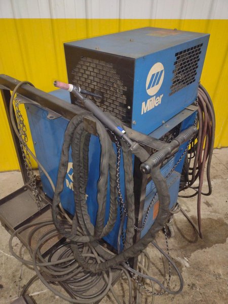 MILLER MODEL #SYNCROWAVE 250 AC/DC WELDER &amp; RADIATOR-1 CHILLER: YOBRO #24819