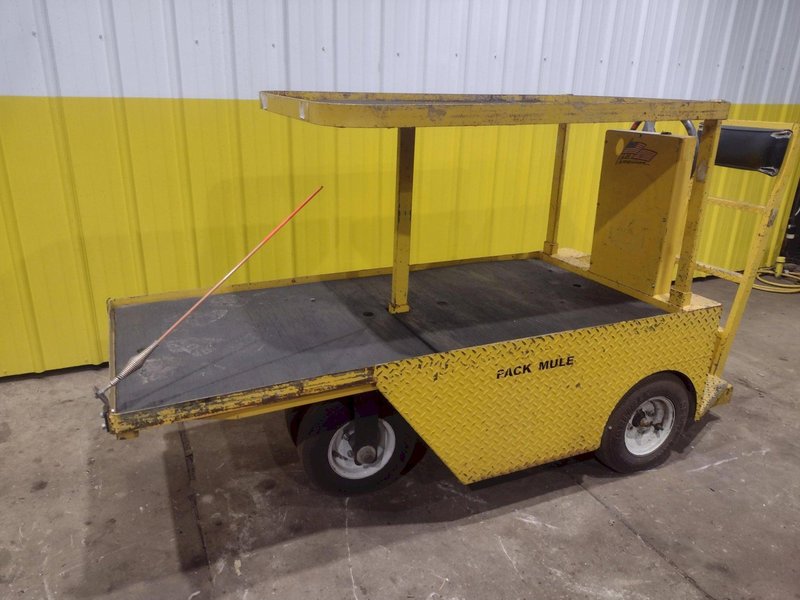 36V PACK MULE MODEL #SC-775-6SA ELECTRIC MATERIAL HANDLING CHASER CART: STOCK #21679