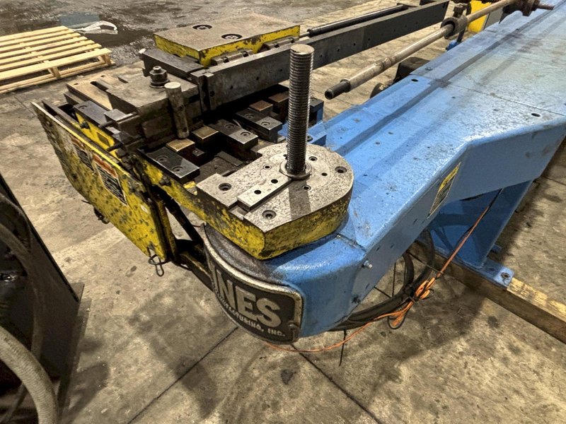 1″ PINES MODEL #1 ROTARY HYDRAULIC BAR, TUBE &amp; PIPE BENDER