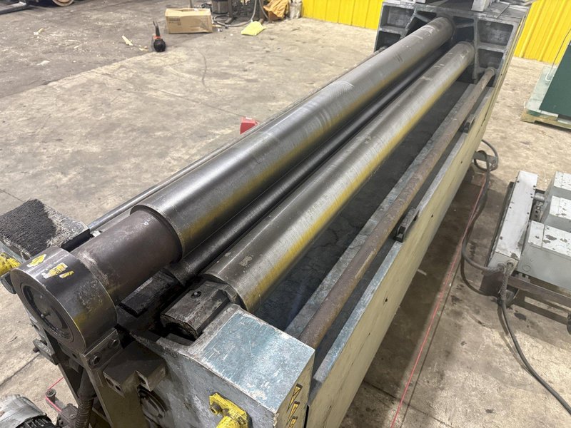 80" X .137" TITAN MODEL #8268-2035 PROGRAMMABLE HYDRAULIC PLATE ROLL, NEW 2008: YOBRO #24735