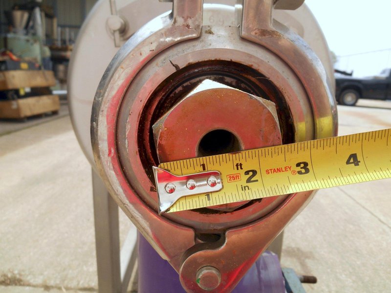 Waukesha Cherry-Burrel Votator II  ||  S.S. Scraped Surface Heat Exchanger