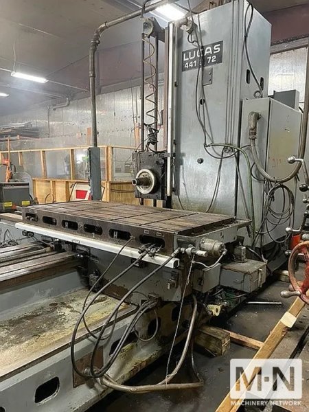 Lucas 441-72 Table Type Horizontal boring Mill