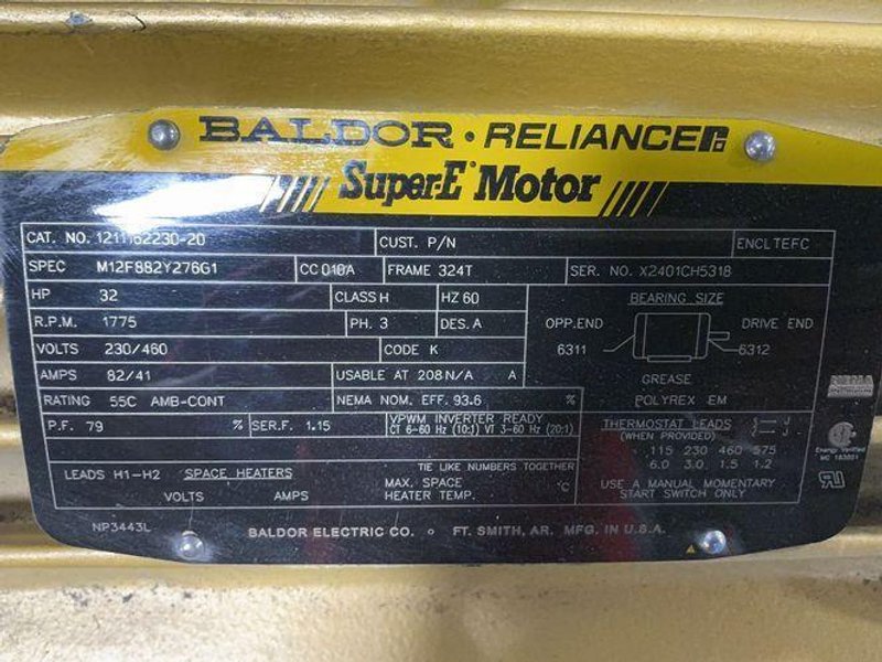 Baldor-reliance  32 Hp  Motor  - 1211162230-20