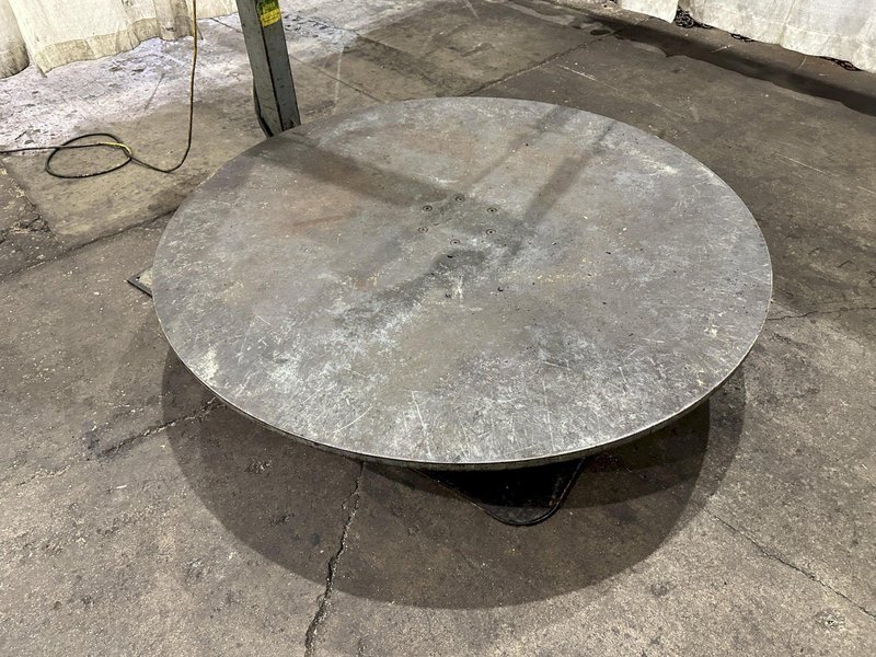 5000 LB COILMATE 58" DIAMETER PALLET TYPE UNCOILER: STOCK #77620
