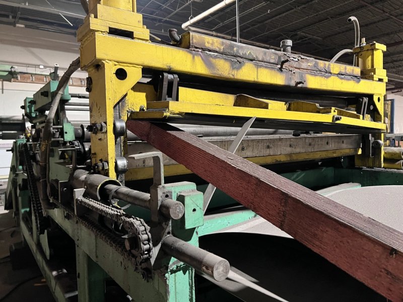 20,000 LB X 72" X 14 GA IOWA-PRECISION/EGAN SLEAR LINE. STOCK # 1088126
