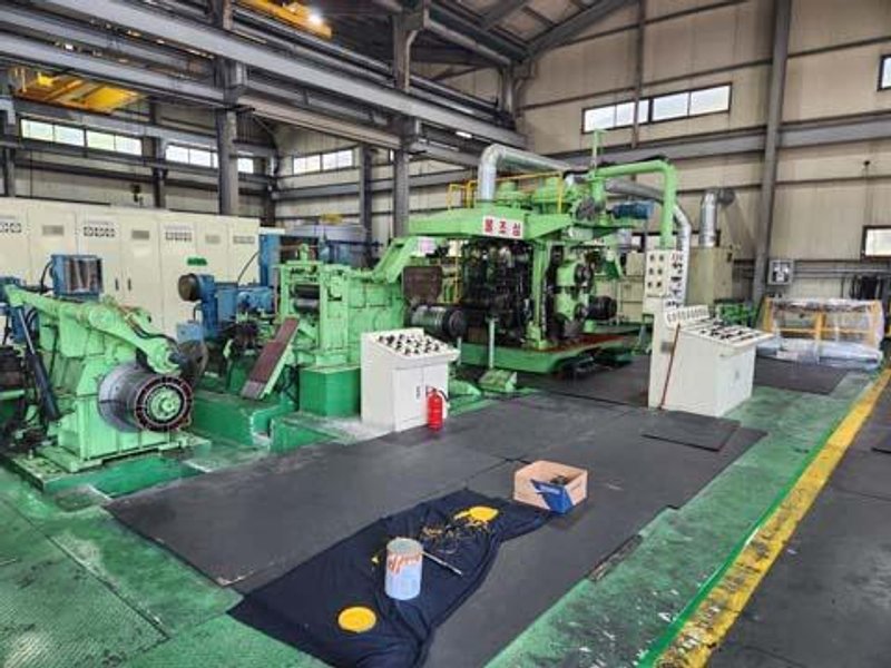 110mm x 350mm x400mm HANKOOK M-TECH 4 HI REVERSING ROLLING MILL (14490)