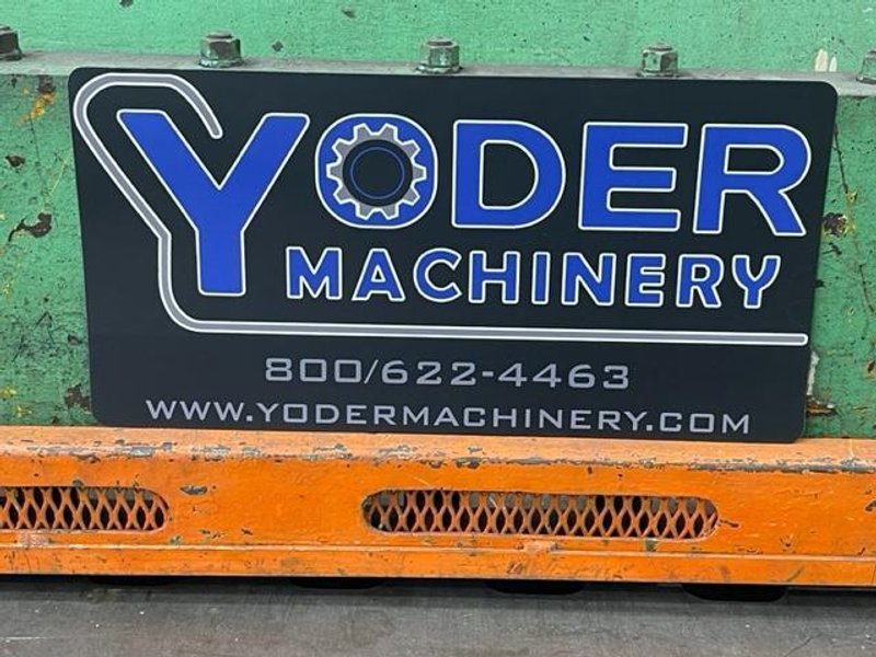 6' X 1/4" NIAGARA MODEL #76B POWER SQUARING SHEAR: STOCK #76550