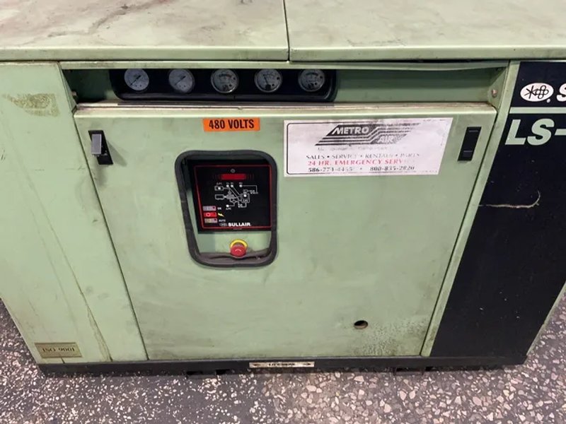 Sullair 25 Hp Air Compressor - Ls-100-25h/a