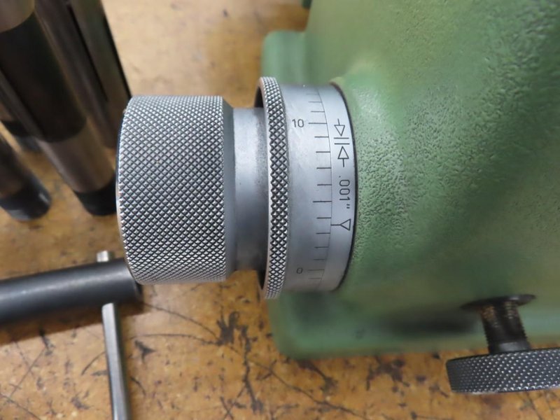 Deckel SO Single Lip Tool &amp; Cuter Grinder with Assorted R8 Collets- Auction Item