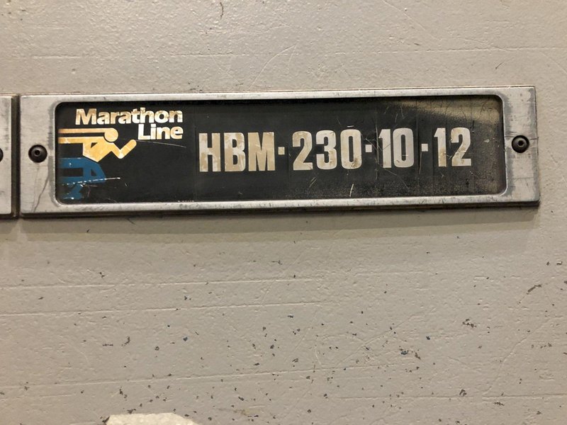 230 TON X 12' NIAGARA MODEL #HBM-230-10-12 HYDRAULIC PRESS BRAKE: STOCK 12779