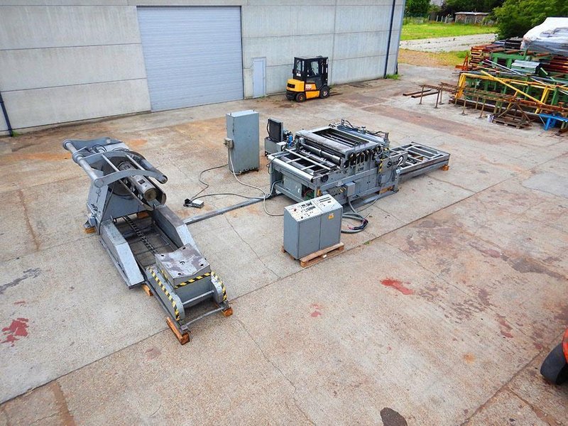 Iowa - Slitting &amp; cut to length 1600 x 3 x 12 ton CNC