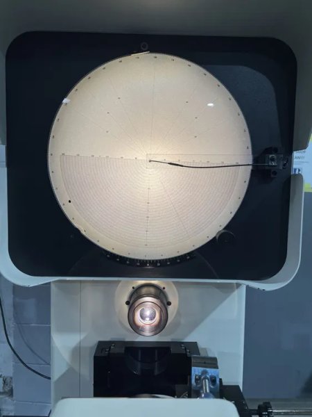 HJM Precision MicroVu Optical Comparator