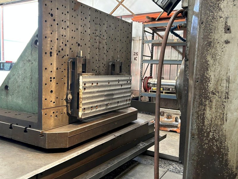5" OLYMPIA H50X60 CNC TABLE TYPE HORIZONTAL BORING MILL. STOCK # 1219825