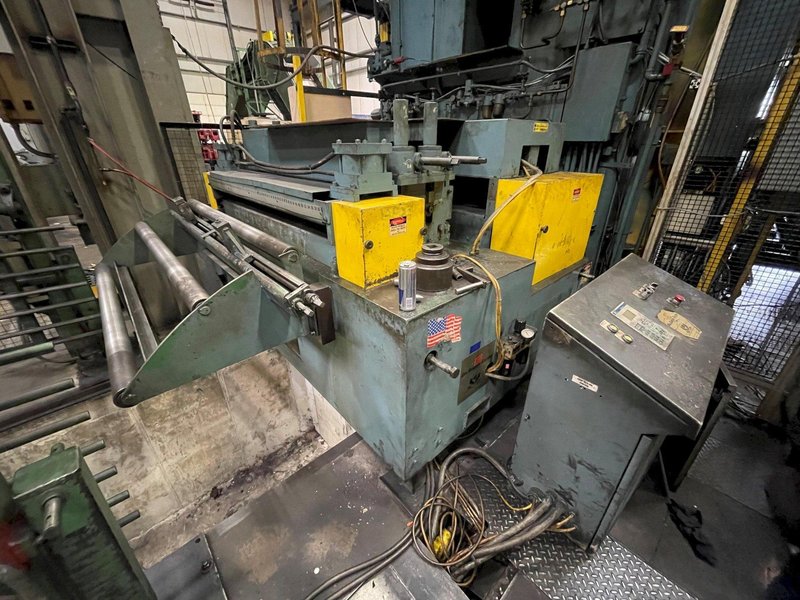 60" CHS Automation Servo Roll Feed Straightener Combination, Model DRFS-660