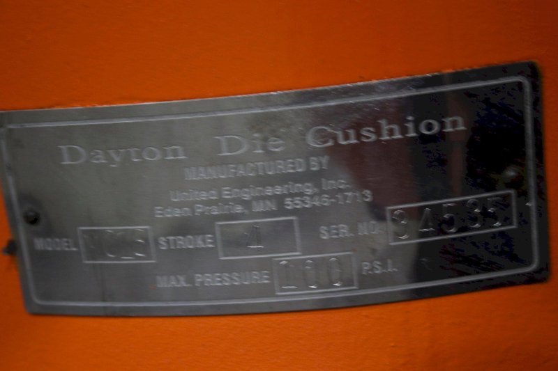 110 TON BLISS MODEL #C110 OBI PRESS: STOCK #75478