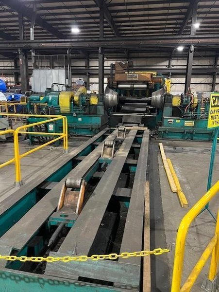 74" x .375" x 60,000# HERR VOSS CUT TO LENGTH LINE STOCK# 3993