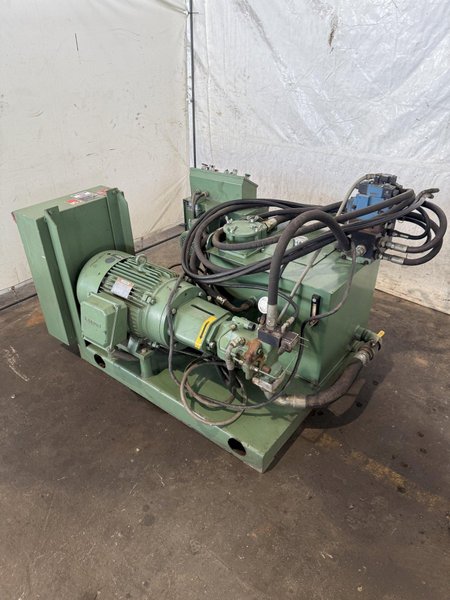 150 TON FRANKLIN MANUFACTURING C FRAME HYDRAULIC WEB PUNCH. STOCK # 0666125
