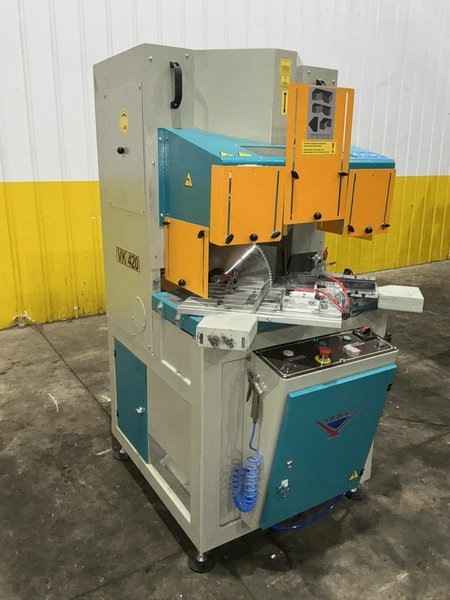 ATECH YILMAZ MODEL #VK 420 NON FERROUS V-CUT &amp; 90° END NOTCHING SAW, NEW 2025 : YOBRO 26345