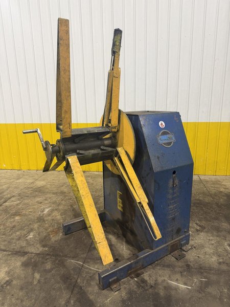8,000 LBS X 18” COE MODEL #CPR-PO-8018 PULL OFF COIL REEL UNCOILER: YOBRO #24840