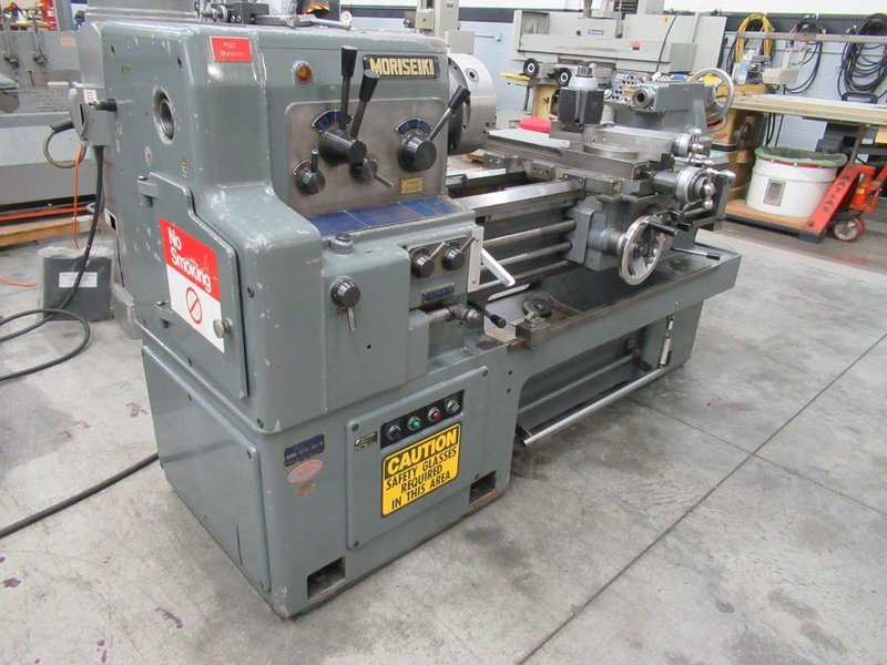 Mori Seiki MS-850 Engine Lathe, 17" X 33", Threading, 3-Jaw Chuck, Quick-Change Toolpost