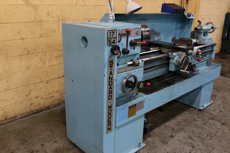 17" X 54" STANDARD MODEL #1754 ENGINE LATHE: STOCK #71132