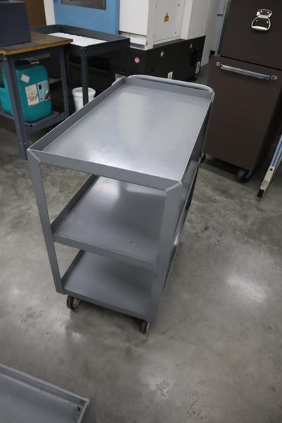 Uline Metal Tool Cart, 3 Shelves- Auction Item