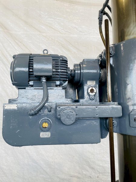 6' X 15" CARLTON 3A RADIAL ARM DRILL. STOCK # 0844121