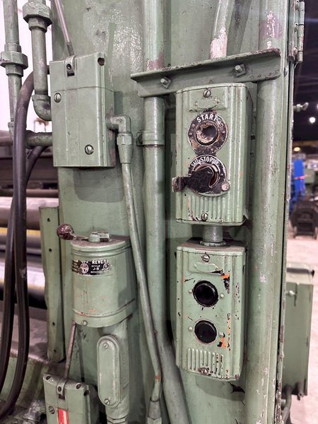 48" X 14 GAUGE AUTOMATIC FEED MODEL 13-32-48 13 ROLL STRAIGHTENER LEVELER: STOCK 19766