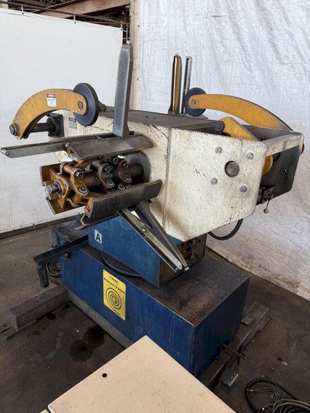 3,300 LB x 5.9" x .06" ORII SERVO FEEDLINE W/ DUAL UNCOILER. STOCK # 0130125.