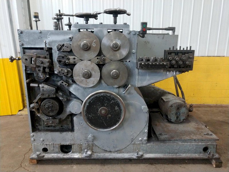.313" X 4.63" TORRINGTON MODEL #W13A WIRE SPRING COILER / COIL MAKING MACHINE: STOCK #14913