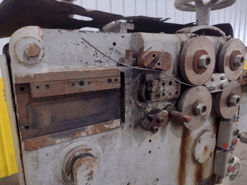 .148" x 2.75" COIL O.D. TORRINGTON MODEL #W12 SPRING COILER / COIL MAKING MACHINE: STOCK #18730