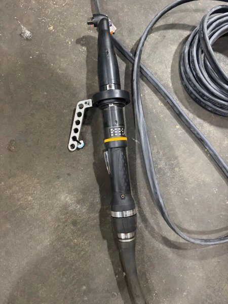 USED ATLAS COPCO TENSOR STR ELECTRIC RIGHT ANGLE NUT RUNNER MODEL ETV STR31-15-10
