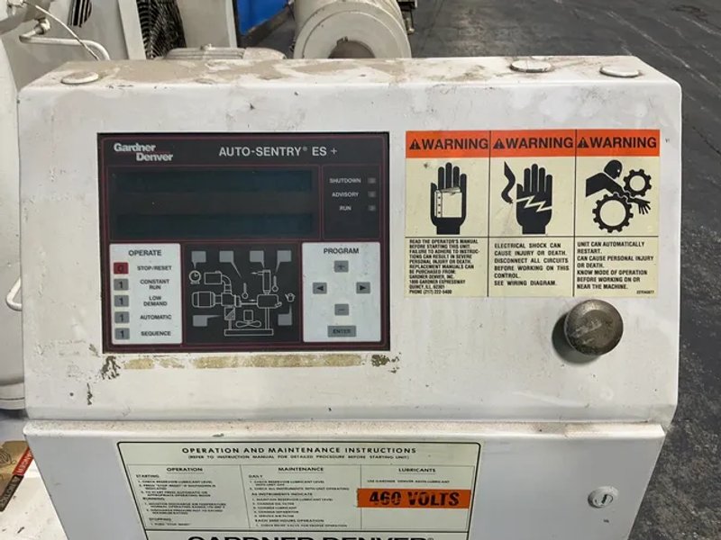 Gardner Denver 75 Hp Electra Saver Air Compressor - Eam99a