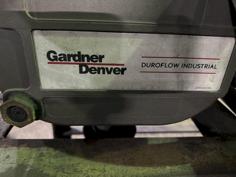 Gardner Denver Duraflow blower model GGDCADA s/n S597891, catalog # 4509, 4000 max. rpm with 40 hp motor