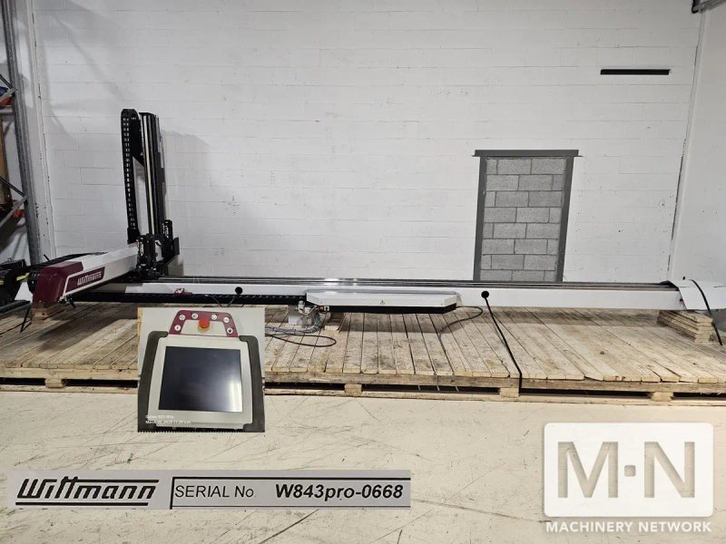 WITTMANN MODEL W843 PRO SERVO ROBOT MFG 2020 SERIAL # 0668