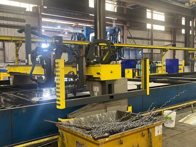 ESAB Suprarex HD 5500 CNC Plasma, 2021 – ESAB iSeries 400i, 400 Amps