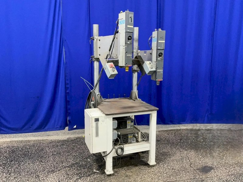Branson 23” X 32” 2 Head Ultrasonic Welder