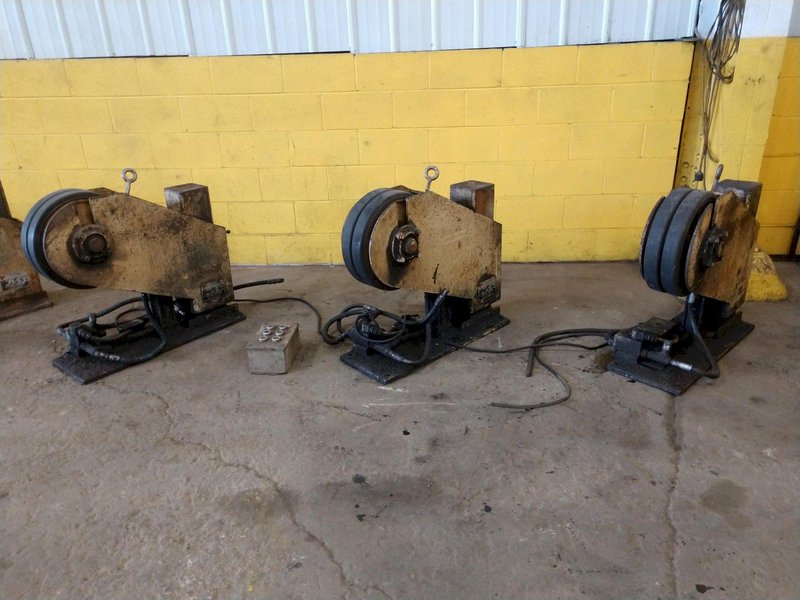 (6) 2.5 TON RANSOME MODEL #AAIRR TURNING ROLLS: STOCK 14800