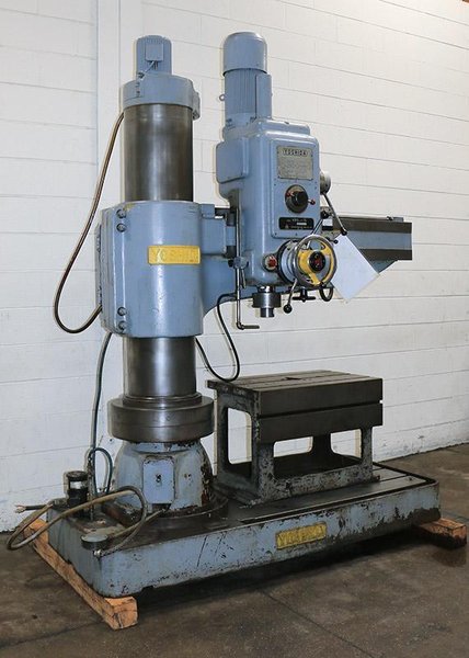 YOSHIDA MODEL YR5-115 RADIAL DRILL, 45" X 12"