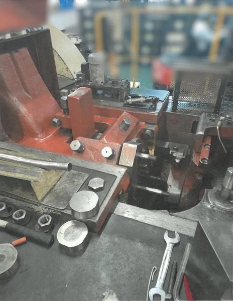 National Model 1000 High Speed Double Stroke Roller Header