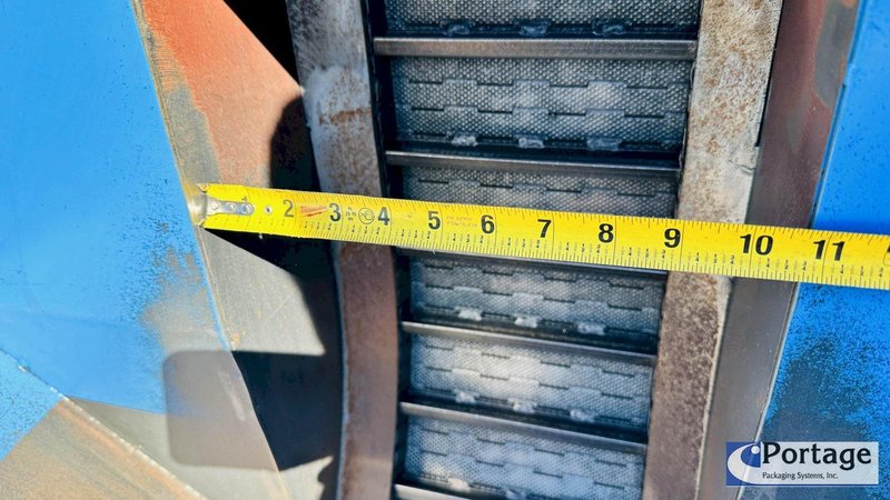 Goessling 90° Up / Elevating / Z Conveyor  |  Screw / Bolt / Material Conveyor