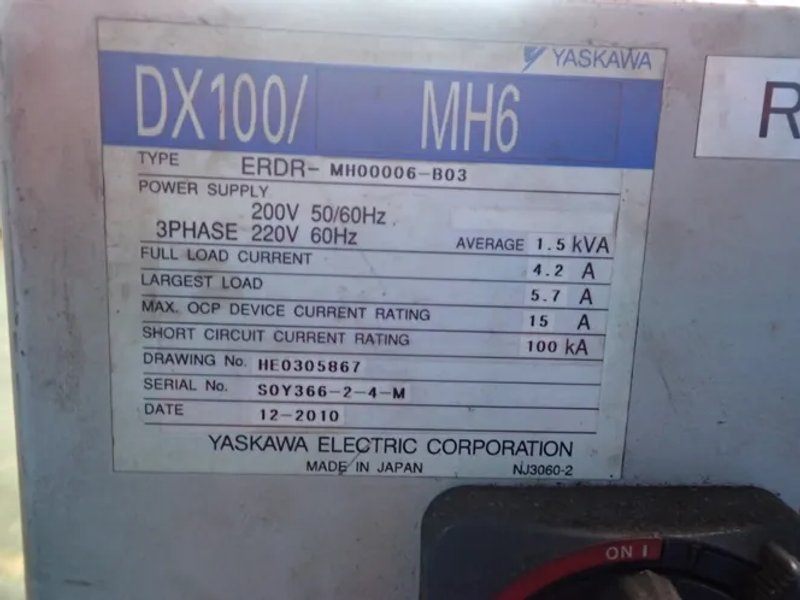 Yaskawa Motoman  Robot  - Mh6