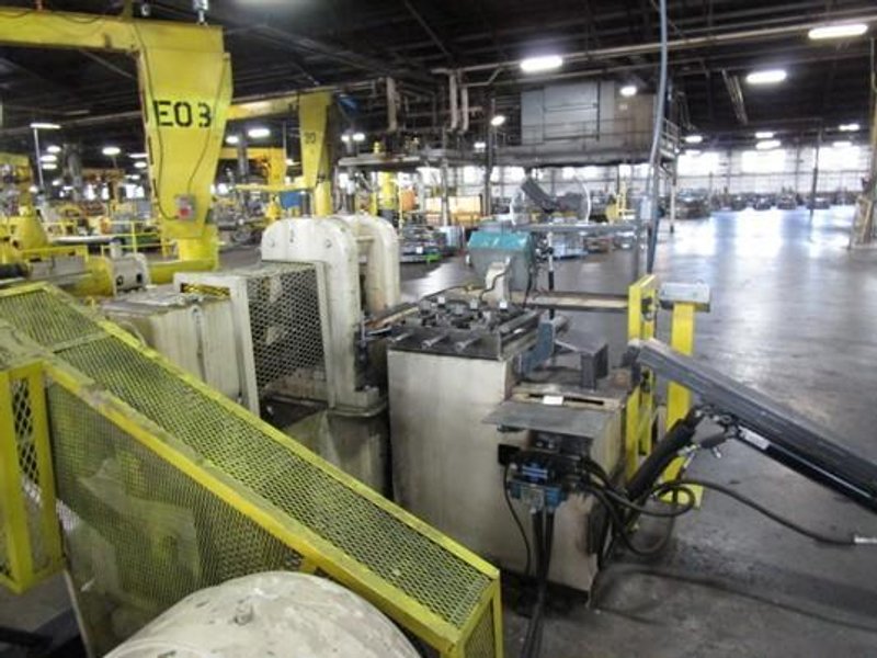 6" WIDE X .040" - .250" COIL TO COIL EDGING LINE. STOCK # 0984026
