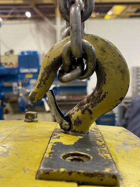 1 TON YALE SINGLE PHASE ELECTRIC HOIST HOIST: STOCK #74837
