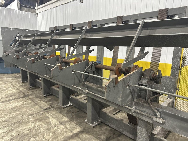 20' AMD BAR &amp; PIPE DESCRAMBLER RACK &amp; LOADER: STOCK #22659