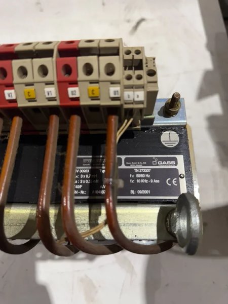 INDRAMAT KD27 TRANSFORMER 45 AMP 10 KHZ USED