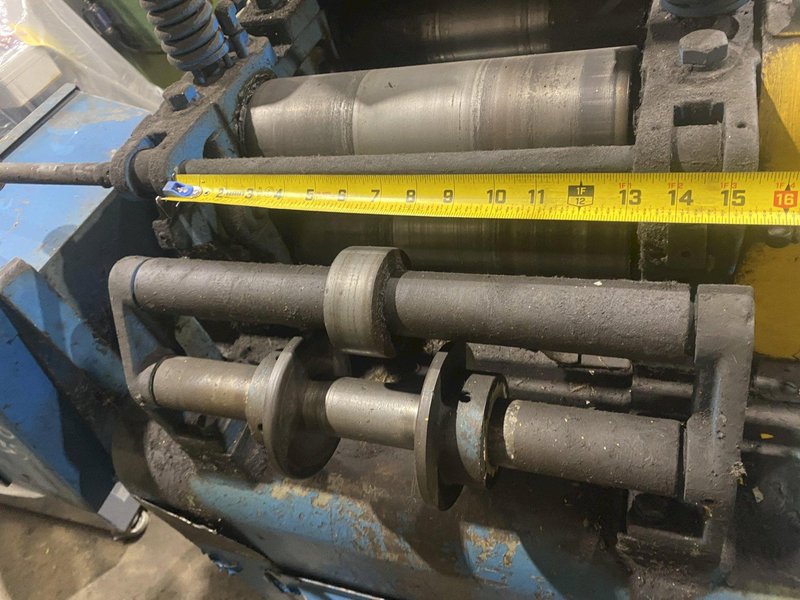 12" X .125" LITTELL 5 ROLL MODEL #412-5PD POWERED STRAIGHTENER: STOCK #19802
